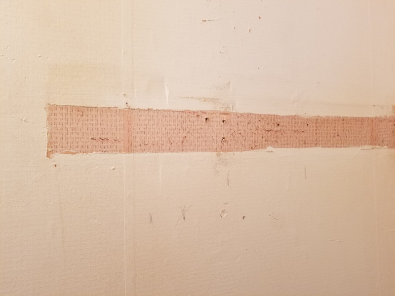 The shelves were actually fairly well secured to the wall.